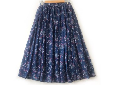 دامن حریر گلدار  قد 75  کد (840)