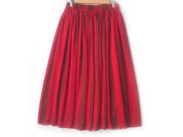 دامن حریر گلدار  قد 75  کد (651)