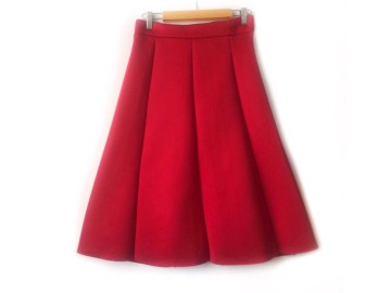 دامن  هشت ترك قرمز قد 70