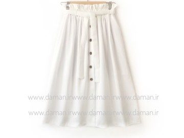 جلو دکمه سفید  کد s  قد ۷۵