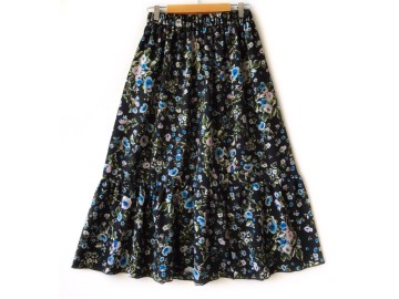 دامن  گلدار  قد 75  کد (1110)