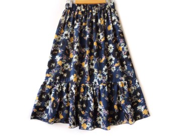 دامن  گلدار  قد 75  کد (1106)