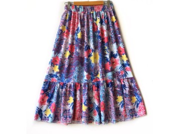 دامن  گلدار  قد 75  کد (1102)