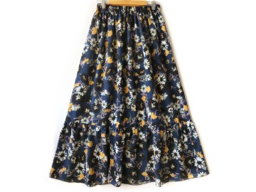 دامن گلدار  قد 90 کد (1106)