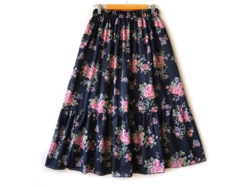 دامن  گلدار  قد 75  کد (1108)