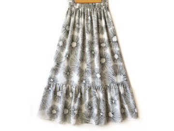 دامن گلدار  قد 90 کد (1105)