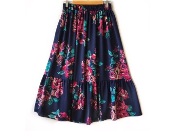 دامن  گلدار  قد 75  کد (1109)