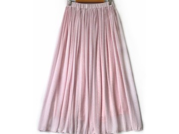 دامن حریر گلدار  قد 90 کد (1092)