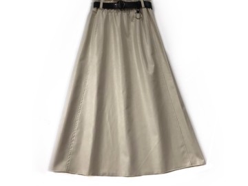 دامن  چرم  كرم  قد   90  با کمربند