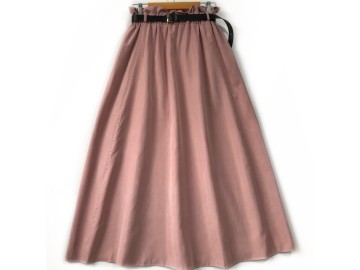 دامن  فون كالباسي  قد  90 با کمربند