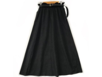 دامن  فون  مشكي  قد  90 با کمربند