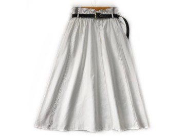 دامن  فون  سفيد  قد  80  با کمربند