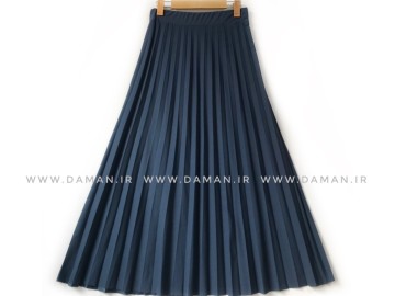 دامن پلیسه  طوسي قد 90