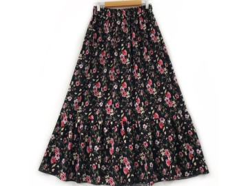 دامن گلدار  قد 90 کد (1156)