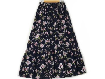 دامن گلدار  قد 90 کد (1191)