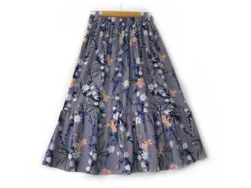 دامن  گلدار  قد 75  کد (1159)