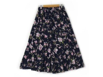 دامن  گلدار  قد 75  کد (1191)