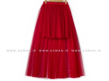 دامن تور قرمز  كد  (001)