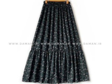 دامن گلدار  قد 90 کد (5505)