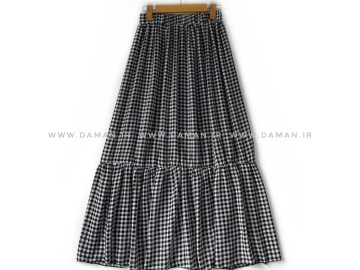 دامن گلدار  قد 90 کد (5509)