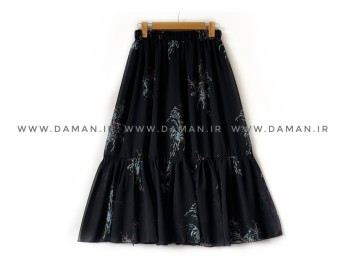 دامن  گلدار  قد 75  کد (5507)
