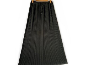 دامن ریون پلیسه کد (9011)  سبز قد 95