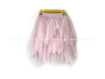 دامن تور صورتی کد (33)