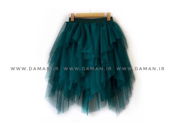 دامن تور سبز کد (33)