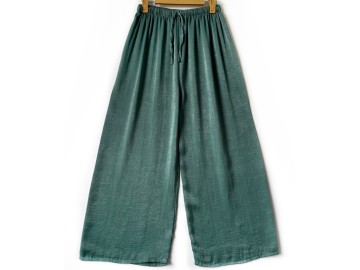 دامن شلواری سبز کد (11)