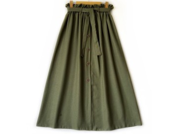 دامن جلو دکمه   قد 90  كد (956)