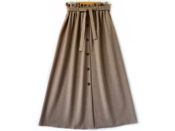 دامن جلو دکمه   قد 90  كد (1056)