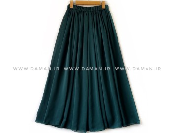 دامن حریر یشمی قد 90 کد (34)