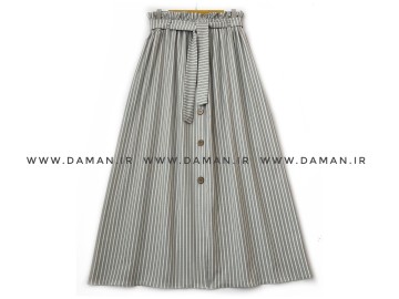 دامن جلو دکمه   قد 90  كد (1045)