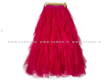 دامن تور سرخابي  كد 77   قد 90