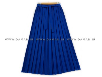 دامن پلیسه  كاربني كرپ قد 90 كد (211)