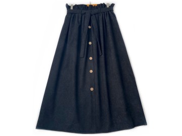 دامن جلو دکمه   قد 90  كد (1057)