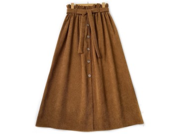 دامن جلو دکمه   قد 90  كد (1958)