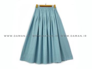 دامن  لينن آسماني  قد 80 كد (200)