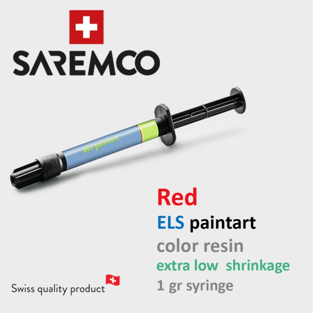 Saremco ELS Flow Tint Red (paint art)-تاریخ مصرف کم