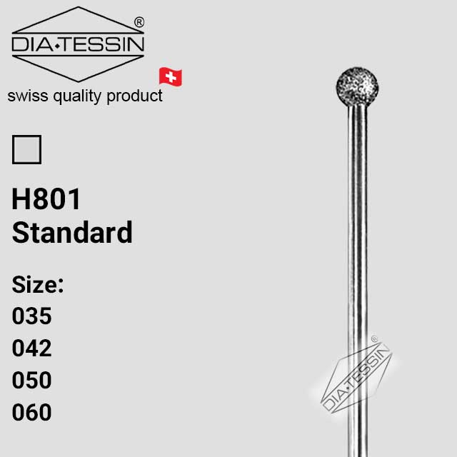 H 801 فرز الماسه هندپیس روند استاندارد تراش (standard)