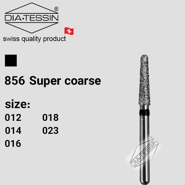 SG 856  فرز الماسه تیپر روند اند  مشکی تراش (super coarse) - بسته ۵ عددی