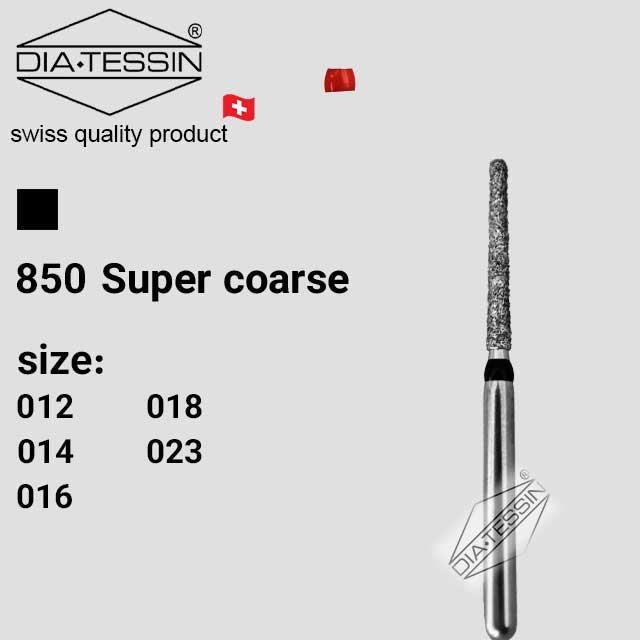 SG 850  فرز الماسه تیپر روند اند بلند  مشکی تراش (super coarse) - بسته ۵ عددی