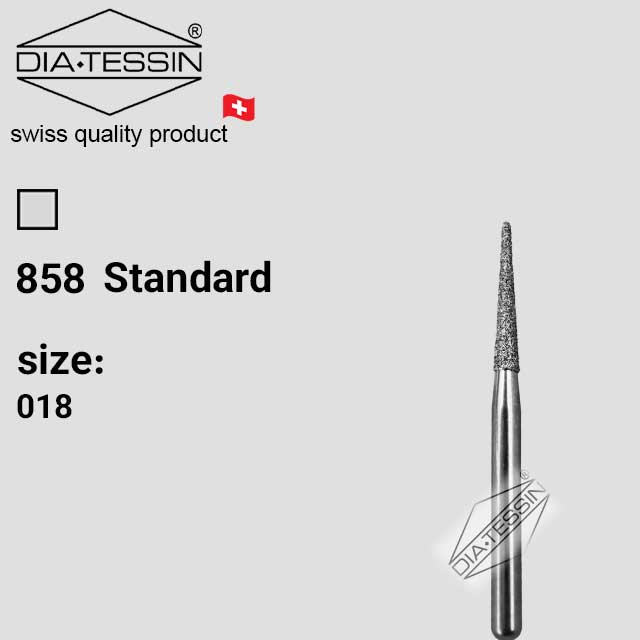 858  فرز الماسه نیدل متوسط استاندارد تراش (standard) - بسته ۵ عددی