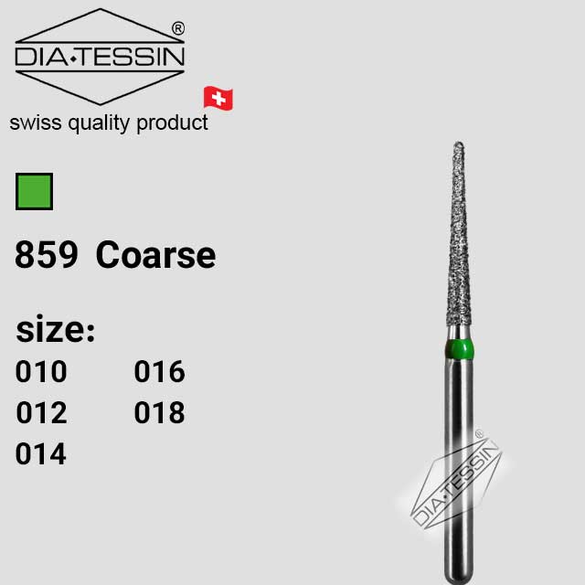 G 859  فرز الماسه نیدل بلند سبز تراش ( coarse) - بسته ۵ عددی