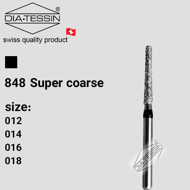 SG 848  فرز الماسه تیپر XL  مشکی تراش (super coarse) - بسته ۵ عددی