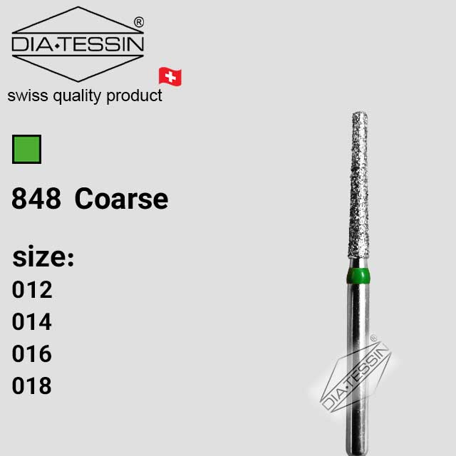 G 848  فرز الماسه تیپر XL سبز تراش ( coarse) - بسته ۵ عددی