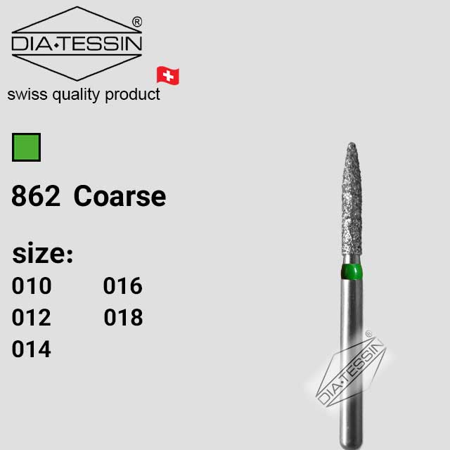 G 862  فرز الماسه بول بلند سبز تراش ( coarse) - بسته ۵ عددی