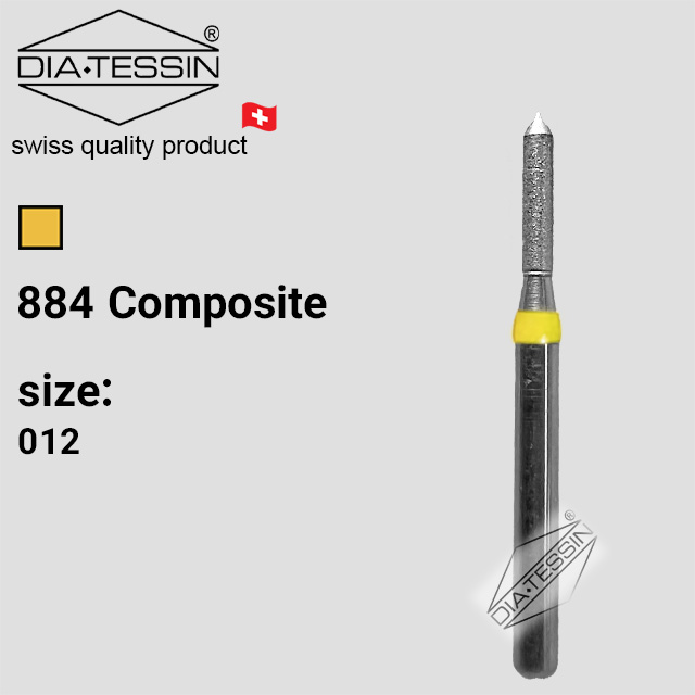 C 884  فرز الماسه چمفر زرد پرداخت (composite) - بسته ۵ عددی