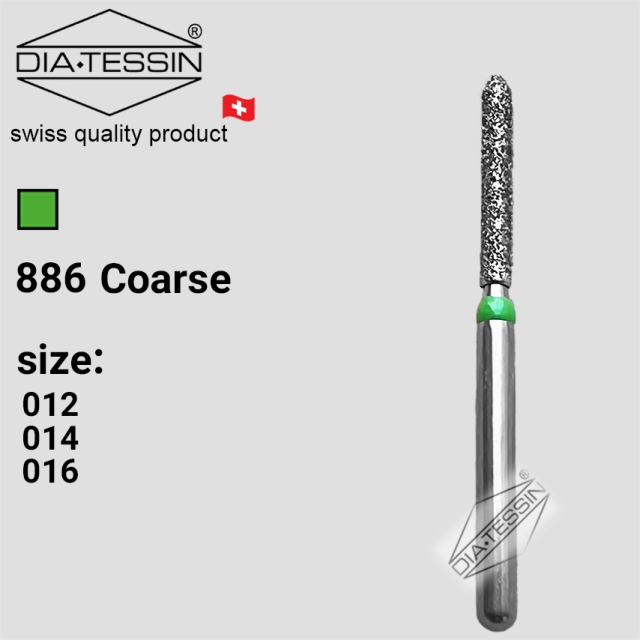 G 886  فرز الماسه چمفر بلند 135 درجه سبز تراش ( coarse) - بسته ۵ عددی