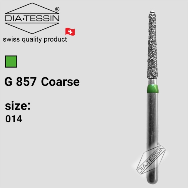 G 857  فرز الماسه تیپر غیر برنده  سبز تراش ( coarse) - بسته ۵ عددی